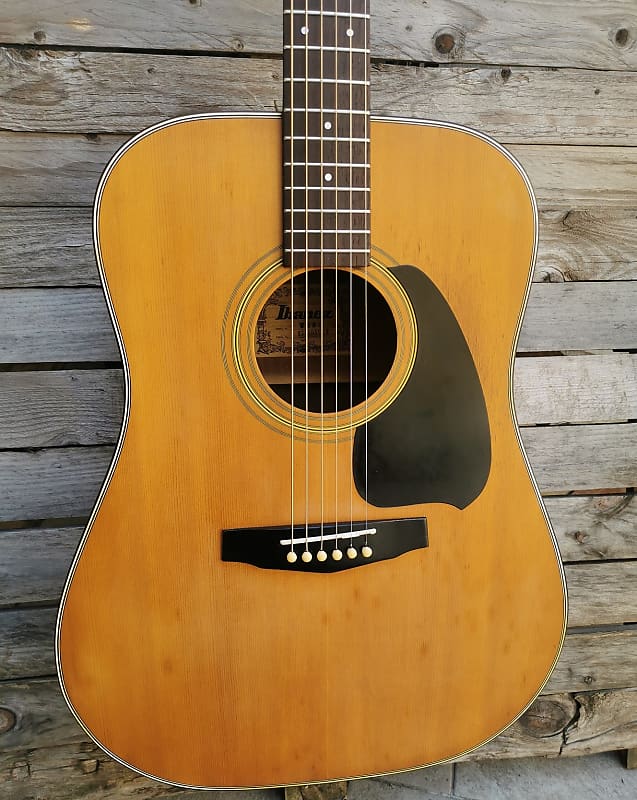 Ibanez V280 Made In Japan 80's Acoustic Dreadnought | Reverb