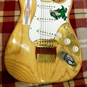 Fender Jerry Garcia Aligator Stratocaster Replica Natural image 1