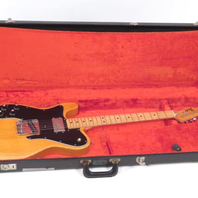 1976 Fender Telecaster Custom Natural Left Handed - Rare Lefty Tele - Original Case image 16