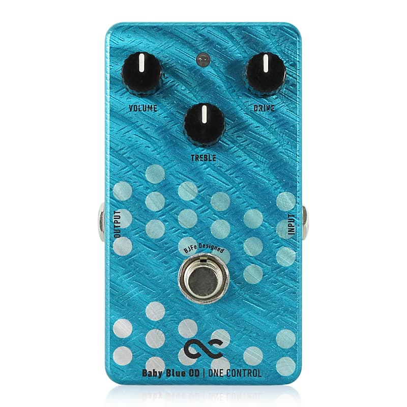 One Control Baby Blue Overdrive OC-BBODn - BJF Series Effects | Reverb