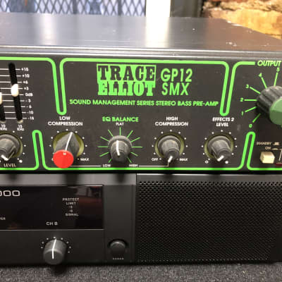 Trace Elliot GP12 SMX tube/solid state hybrid bass preamp | Reverb