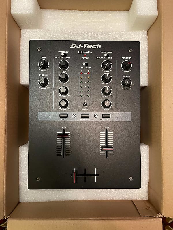 2 Channel DJ Mixer DJ Tech Tools Reverb