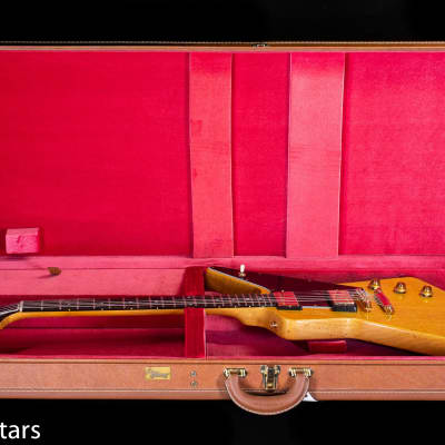 Gibson 1958 Korina Explorer Natural Black Pickguard (814) image 7