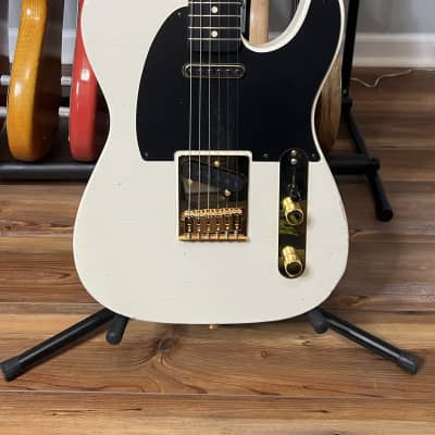 MJT Allparts Partscaster Telecaster - Olympic White image 2