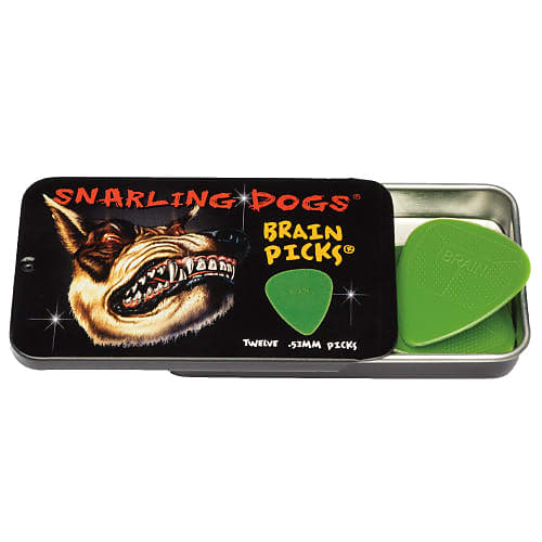 D' Andrea Snarling Dogs Brain Picks 12 Pack Tin - .53mm image 1