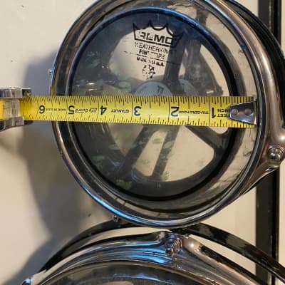Remo Roto Toms 6" and 10" with mounting bar LQQK image 11