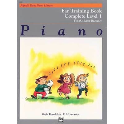 Alfred's Basic Piano Course: Ear Training Book Complete 1 (1A/1B)