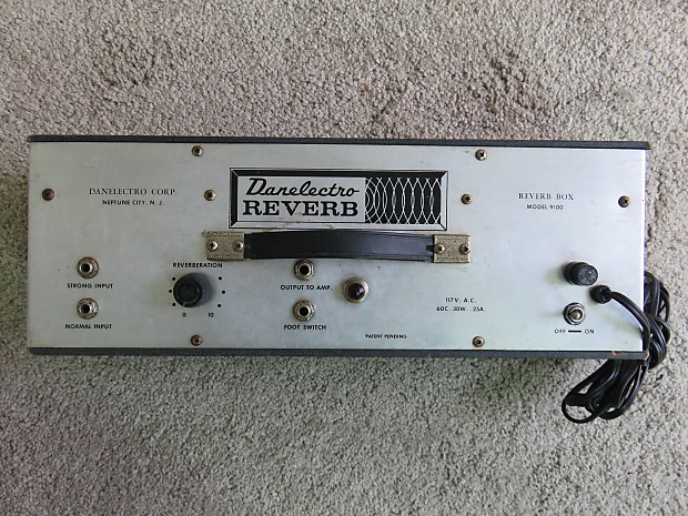 Danelectro 9100 outlet reverb box