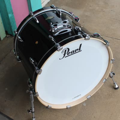 Pearl BRP Masters Premium Birch 22X18 Bass Drum Black Sparkle image 1