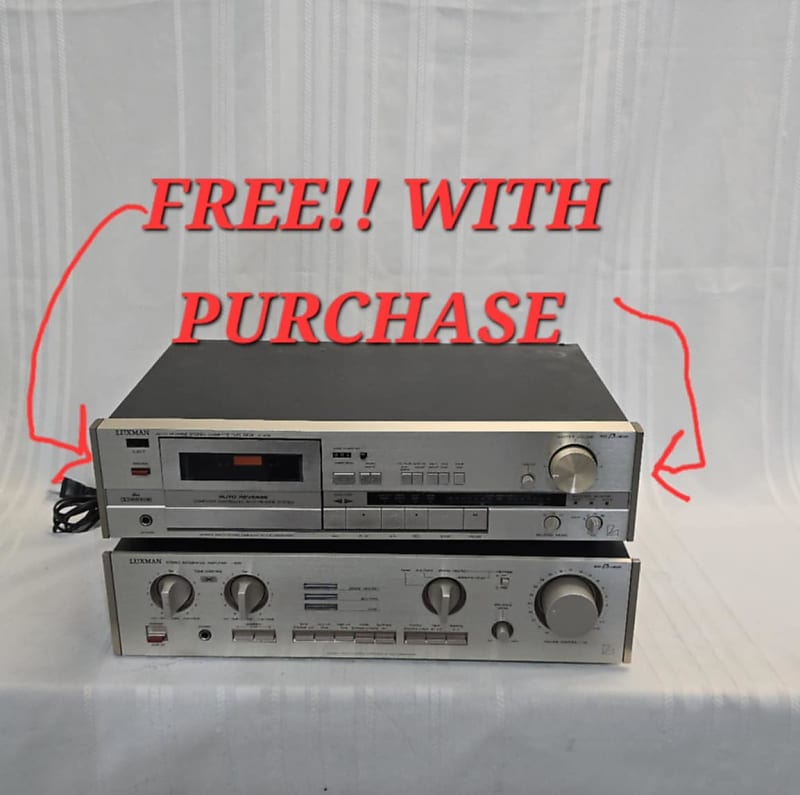 Luxman L-400 Amplifier - Silver  			