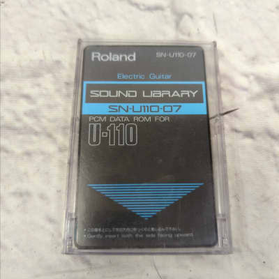 Roland SN-U110-07 Electric Guitar Sound Library PCM Data ROM Card for U110