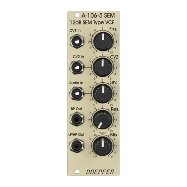 Doepfer A-106-5 12dB SEM Type Voltage Controlled Filter Special Edition image 1