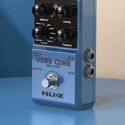 NuX Verb Core Deluxe Reverb Pedal 8- Reverb modes.  New! image 5