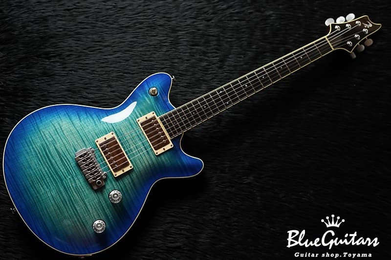 *MIJ* T's Guitars Arc-STD VS100N 5A Flame Maple Top Centura Blue w/ free  shipping!