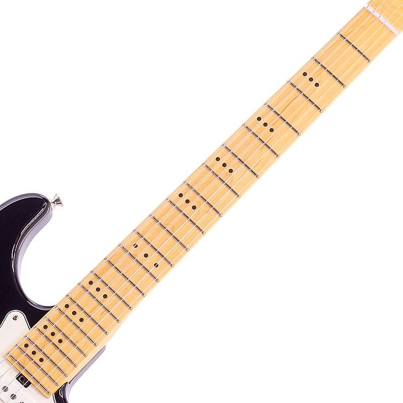 Three Dots Guitars S Model/Black/Maple /Used | Reverb