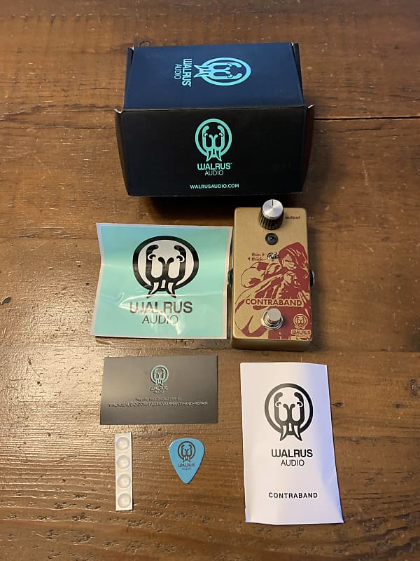 Walrus Audio Contraband Fuzz! With Box and Box Swag! | Reverb