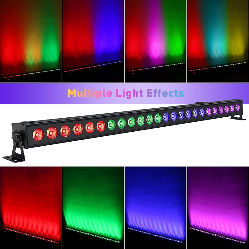 Led Wash Light For Party - 72W 24Leds Rgb Professional Stage Light