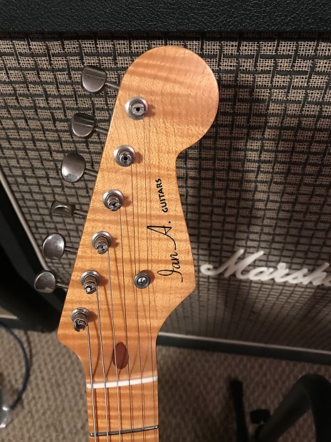 Ian Anderson Stratocaster Black Vintage