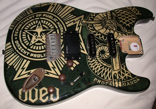 Fender Stratocaster Obey~Propaganda Squier Series 2007 image 1