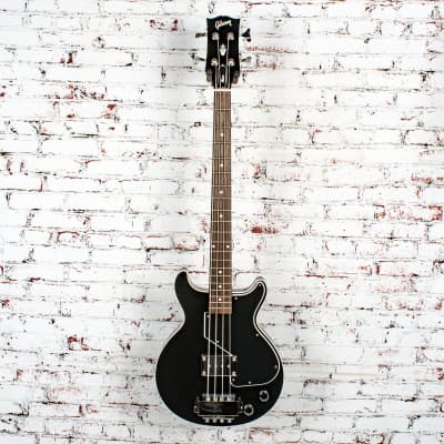 USED Gibson - Gene Simmons EB-0 - Bass Guitar - Ebony - w/ Gene Simmons EB-0 Bass Hardshell Case - xS048 image 2