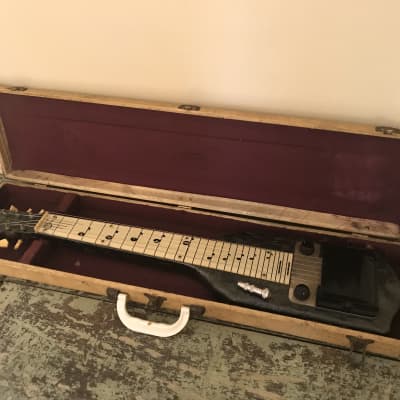 1950s National Chicagoan Lap Steel - Gray Moto - OHSC - Cool image 13