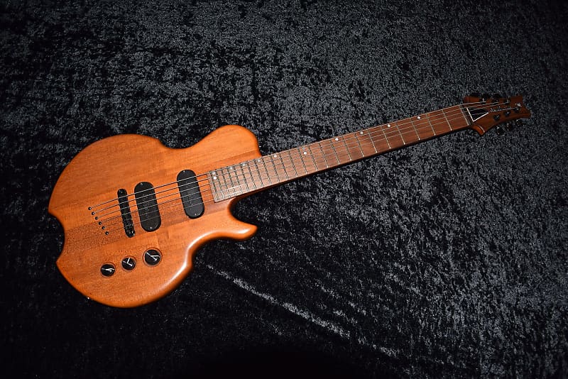 Rare 2002 Ballurio Lingo Natural Electric Guitar & Hard Case Reverb