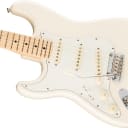 Fender American Pro Stratocaster Left-Hand, Maple Fb, Olympic White