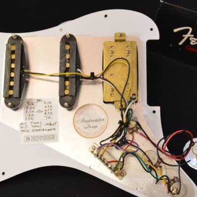 HSS Fully Wired Fender Stratocaster Pickguard 2021 | Reverb