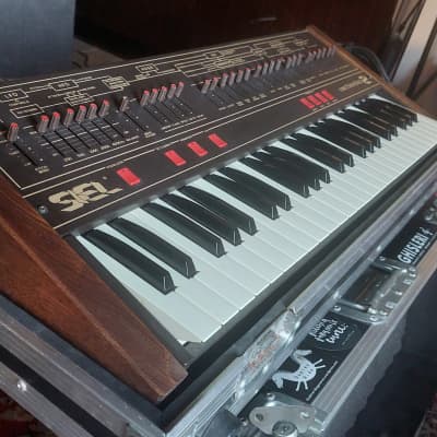 Siel Orchestra 2/Sequential Prelude + wooden sides + flight case 1983 (SERVICED) Rare image 2