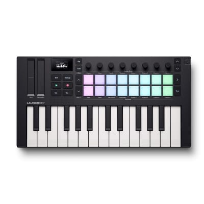NOVATION Launchkey Mini 25 Mk4 (Notification) (25-key mini, USB, MIDI controller) [NKS compatible product] [Steinberg Cubase LE 14 included!