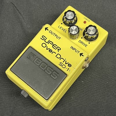 Boss SD-1 Super Overdrive 1981 - 1988 Made In Japan | Reverb Boss SD-1 Super Overdrive 1981 - 1988 Made In Japan | Reverb