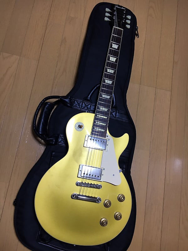 Bucchus BLP-STD ラッカーフィニッシュ Les Paul Bacchus BLP-STD Gold Top Les Paul type Electric Guitar, Made