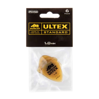 Dunlop Ultex Standard Guitar Picks 1.0mm - 6 Pack