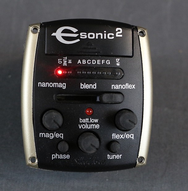 Epiphone e Sonic 2 pre amp with stereo in outputs for Epiphone Masterbilt series guitars