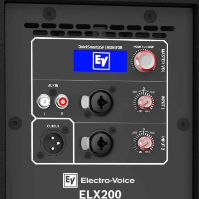 EV ELX200-15P 2400w 15" Active PA System Pair with Integrated QuickSmartDSP image 5