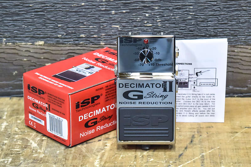 ISP Technologies Decimator II G String Noise Reduction Noise Gate