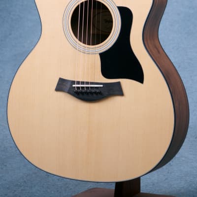 Taylor 114ce Grand Auditorium Spruce/Walnut Acoustic Electric Guitar - 2204033214-Natural image 4