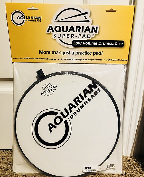 Aquarian 12" Super-Pad Sound Dampening Practice Pad image 1