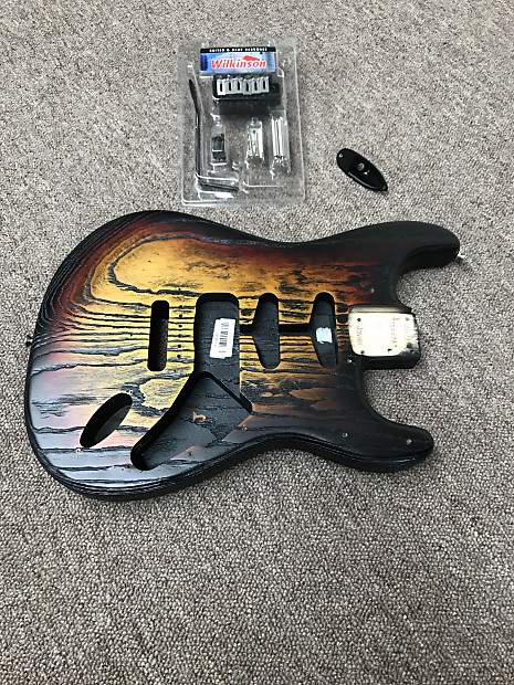 Fender Sandblasted Stratocaster Body Hardware Limited 2017 Reverb