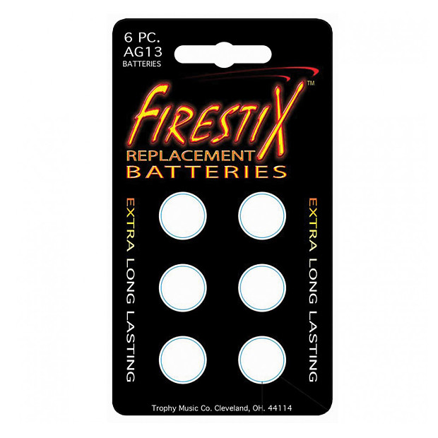 Trophy Music FXRB Firestix Replacement Batteries image 1