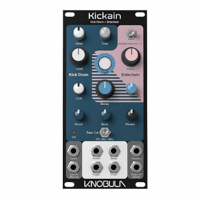 Knobula Kickain Kick Drum & Sidechain Eurorack Module