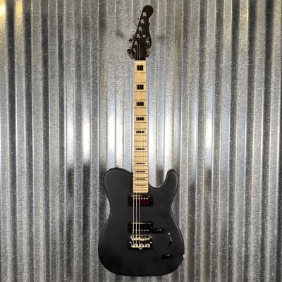 G&L USA BTO ASAT HH RMC Jet Black Frost Guitar & Bag #0078 image 3