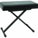 Quik-Lok Small Keyboard Bench with Extra Thick Cushion