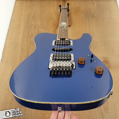 ESP Custom Shop Japan Takada Factory T-Style Electric Guitar Blue 2013 w/ HSC image 3