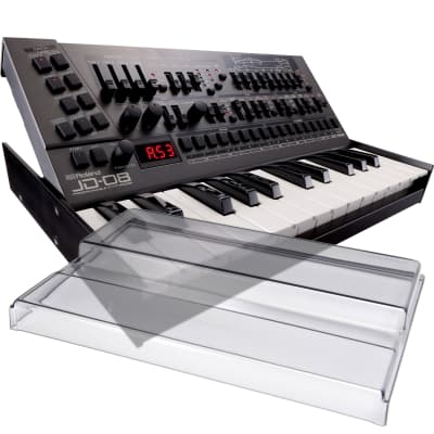 Roland Boutique JD-08 Synthesizer Module with K-25m Keyboard Unit - Decksaver Kit