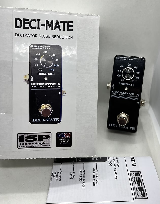 ISP Technologies Deci-Mate Decimator Noise Reduction Mini Gate