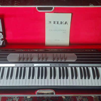 ELKA Rhapsody 610 w Original Case & Pedal (SERVICED) image 2