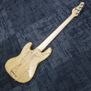 Devon J5 Classic Bass Guitar Natural image 5