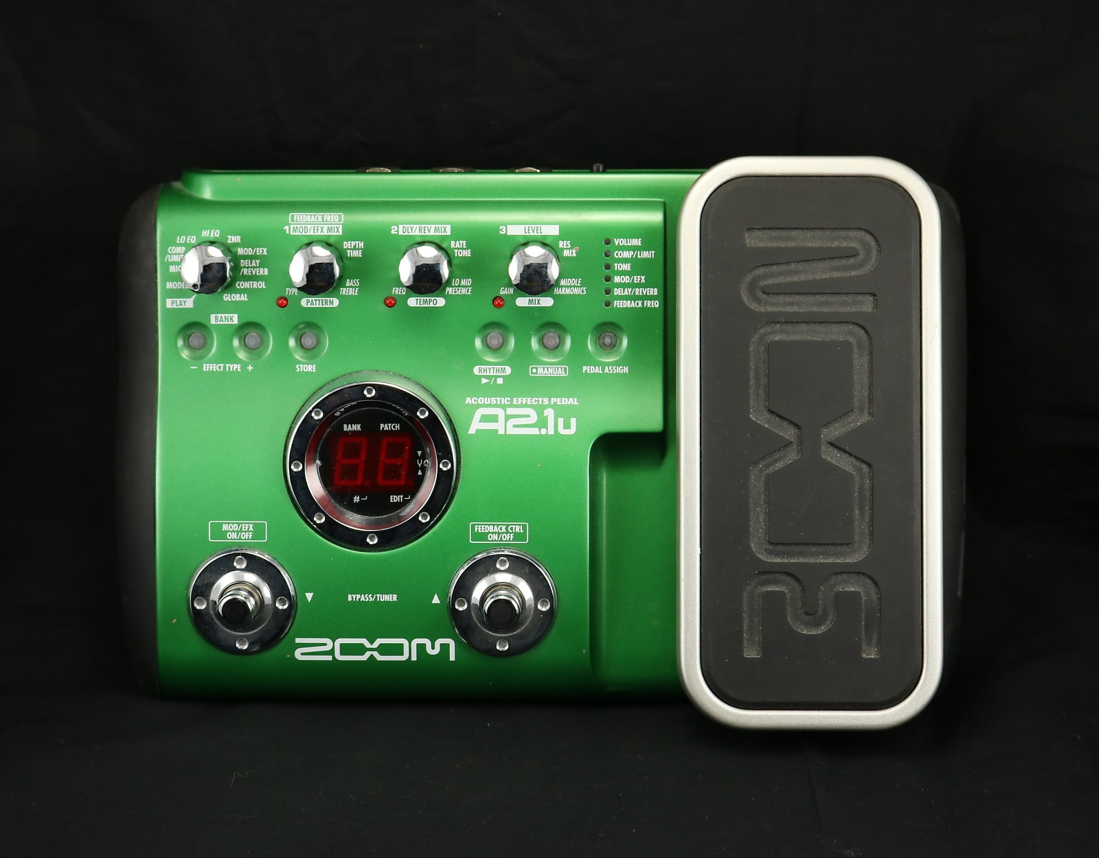 ZOOM A2.1u acoustic effects pedal - ギター