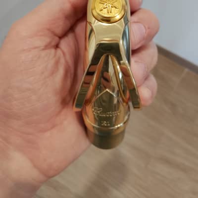Yamaha Custom E1 tenor saxophone neck gold lacquer. image 5